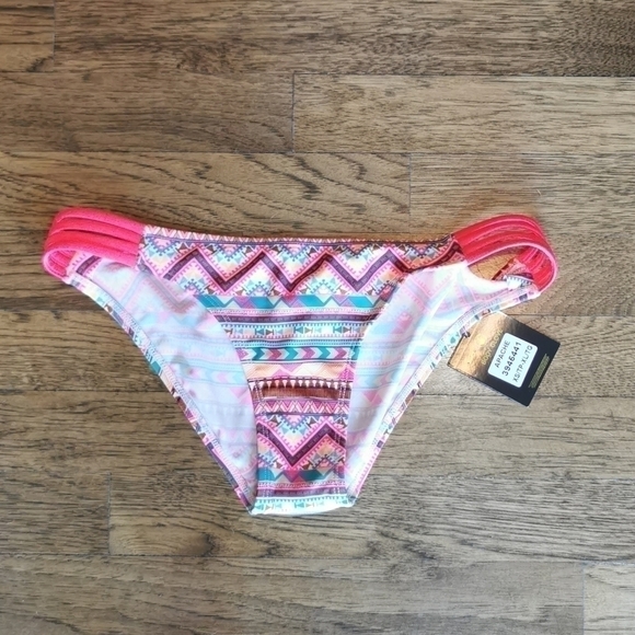 BODY Glove Bikini Bottom Apache Geometric Print XS New - Picture 1 of 6